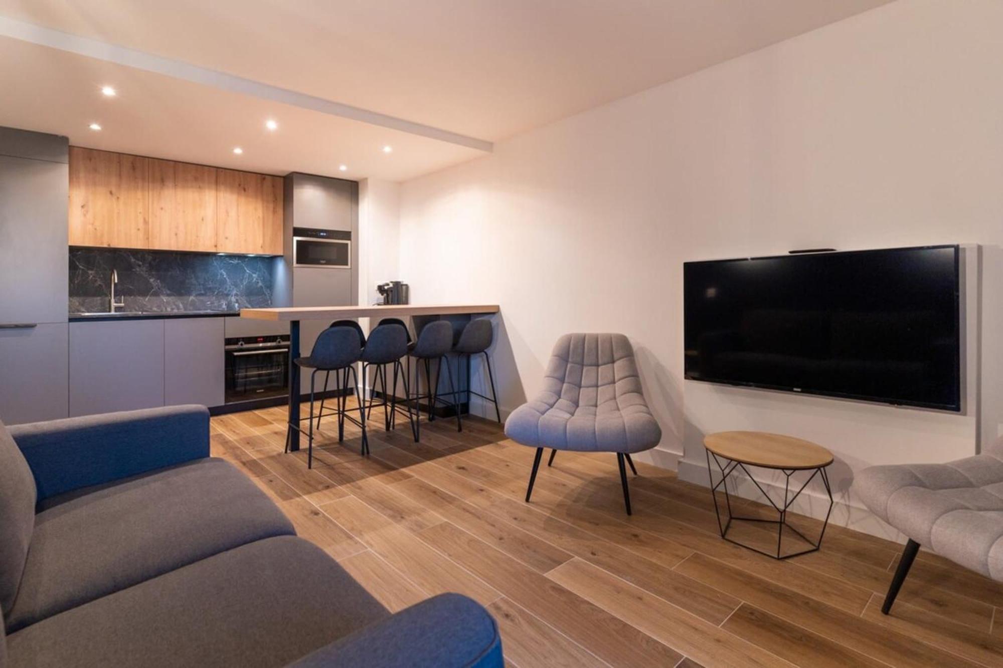 Renovated Flat For 5 P With Swimming Pool Tennis Court And Car Park 232 Le Touquet Exterior photo